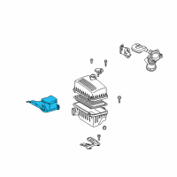 OEM Toyota Camry Air Inlet Assembly Diagram - 17750-0V010