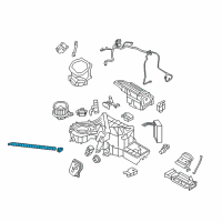 OEM 2010 Lincoln Navigator In-Car Temperature Sensor Diagram - 9L1Z-19C734-A