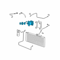 OEM 2022 Ram 3500 Air Conditioning Diagram - 68454989AA