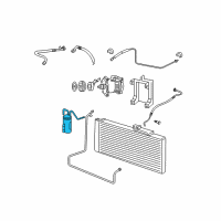 OEM Dodge Ram 1500 ACCUMULAT-Air Conditioning Diagram - 55057016AA