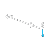 OEM Ford Focus Stabilizer Link Diagram - 5S4Z-5495-AA