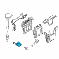 OEM 2020 Honda Civic Sensor Assembly, Crank Diagram - 37500-RPY-G01