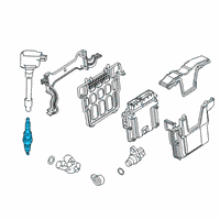 OEM 2019 Honda Civic Spark Plug (Ilzkar8H8S) (Ngk) Diagram - 12290-59B-003