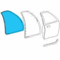 OEM 2000 Ford Expedition Weatherstrip On Body Diagram - F75Z-7820708-AB