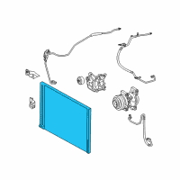 OEM 2008 Toyota Tacoma Condenser Diagram - 88460-04210