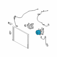 OEM 2009 Toyota Tacoma Clutch Assembly Diagram - 88410-04062