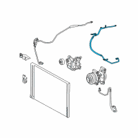 OEM Toyota Tacoma Suction Hose Diagram - 88704-04010