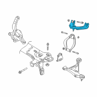 OEM 2006 Chrysler Sebring Suspension Control Arm Diagram - 4782975AE
