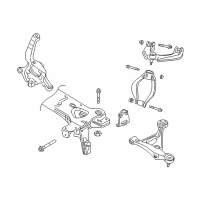 OEM Chrysler Sebring BALLJOINT-Upper Control Arm Diagram - 4879321AC