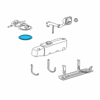 OEM 1999 Ford Ranger Fuel Sender Unit Gasket Diagram - F87Z-9417-CA