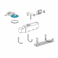 OEM 1999 Ford Ranger Fuel Sender Unit Diagram - XL5Z-9H307-DH