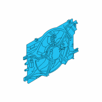 OEM Infiniti Motor & Fan Assy-W/Shroud Diagram - 21481-4GC0B