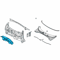 OEM 2021 Kia Soul Insulator-Dash Panel Diagram - 84124K0000