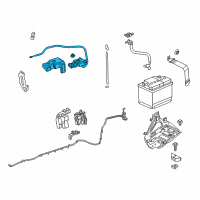 OEM 2017 Chevrolet SS Cable Diagram - 92279357