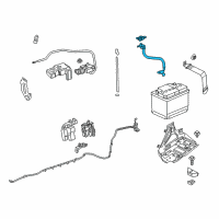 OEM 2015 Chevrolet Caprice Negative Cable Diagram - 92291671