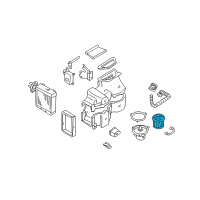 OEM 2001 Nissan Quest Fan Blower Diagram - 27230-2Z300