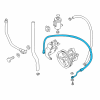 OEM 2000 Chevrolet Tracker Hose, Pressure (On Esn) Diagram - 30021949