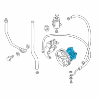 OEM 1999 Chevrolet Tracker Pump, P/S Diagram - 30021941