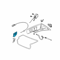 OEM 2006 Pontiac GTO Lock Diagram - 90276394