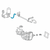 OEM 2022 Toyota Camry Hose Diagram - 44572-06020