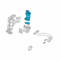 OEM Honda Set, Egr Valve Diagram - 18011-6L2-000