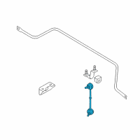 OEM Nissan Altima Rod-Connecting, Rear Stabilizer Diagram - 56261-8J000