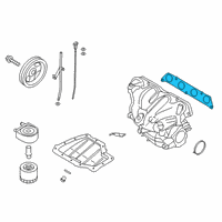 OEM Hyundai Gasket-Intake Manifold Diagram - 28411-2GTB0