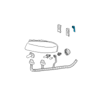 OEM 1998 GMC Jimmy Connector Diagram - 15305916