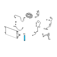 OEM Pontiac Solstice Receiver & Dehydrator Asm-A/C Diagram - 10316617