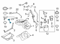 OEM 2022 Toyota GR86 Level Sensor Diagram - SU003-09074