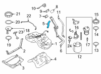 OEM 2022 Toyota GR86 Filler Hose Diagram - SU003-10573