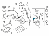 OEM 2022 Toyota GR86 Level Sensor Diagram - SU003-09075