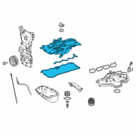 OEM Lexus IS300 Cover Assembly, Cylinder Diagram - 11210-36020