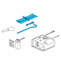 OEM 2021 Honda Civic Tool Set Diagram - 89000-TGH-A10