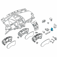 OEM 2017 Lincoln Continental Module Diagram - FR3Z-14F642-A