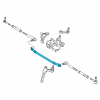 OEM 2002 Ford F-150 Center Link Diagram - F65Z-3304-AA