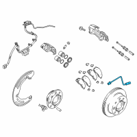 OEM 2018 Ram 2500 Hose-Brake Diagram - 4779943AJ