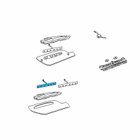 OEM 2004 Lincoln Town Car Exterior Bulbs Diagram - 3W1Z-13466-CA