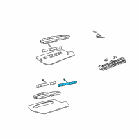 OEM 2009 Lincoln Town Car Exterior Bulbs Diagram - 6W1Z-13466-AA