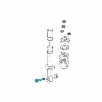 OEM Ford Expedition Strut Lower Bolt Diagram - -W712104-S439