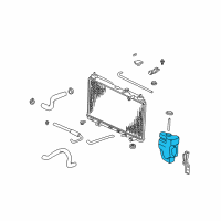 OEM 2001 Honda CR-V Tank, Reserve Diagram - 19101-P72-000