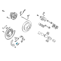 OEM 2016 Hyundai Santa Fe Adjuster Diagram - 58253-2P100