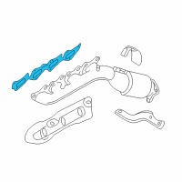 OEM Hyundai Gasket-Exhaust Manifold Diagram - 28521-3F400