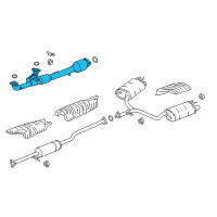 OEM 2016 Honda Accord Converter Diagram - 18150-5G2-A51