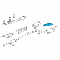 OEM Honda Accord Plate L, Slncr Baf Diagram - 74694-T2A-A00