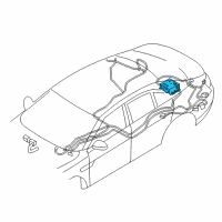 OEM 2019 Ford Police Interceptor Sedan Relay Assembly Diagram - DG1Z-12B577-A