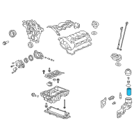 OEM Oldsmobile Intrigue Filter Diagram - 19355319