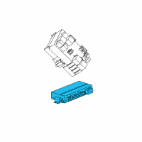 OEM 2007 Pontiac Torrent Control Module Diagram - 15855659