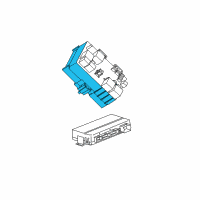 OEM Chevrolet Equinox Block Asm-Instrument Panel Wiring Harness Junction Diagram - 20819333