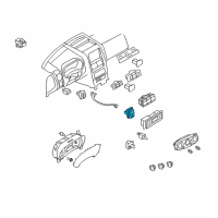 OEM 2007 Mercury Mountaineer Memory Switch Diagram - 7L2Z-14776-AA